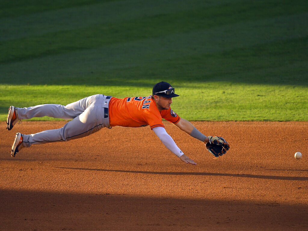 APTOPIX Astros Angels Baseball